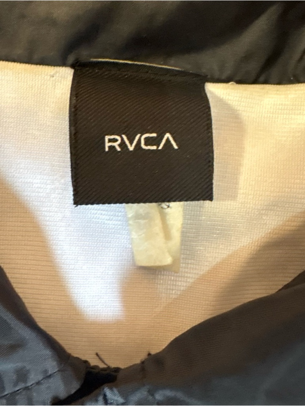 RVCA Rare Matty’s Patty’s Coach Jacket Black Size L Streetwear - Picture 4 of 10